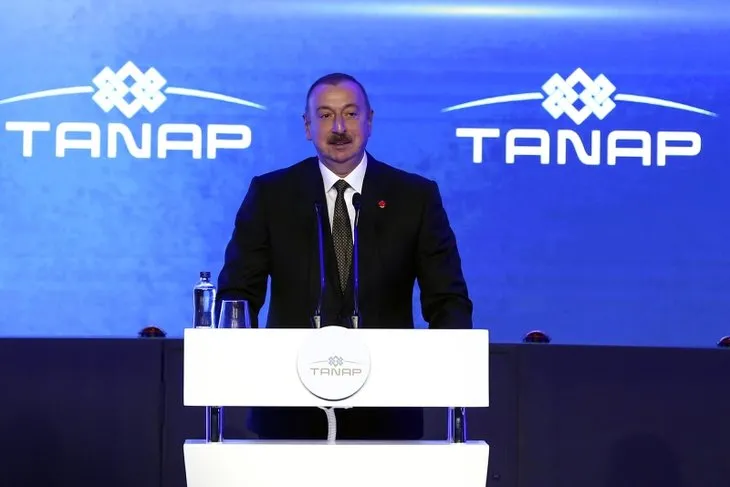 TANAP Avrupa’ya bağlandı! Başkan Erdoğan ve İlham Aliyev butona birlikte bastı