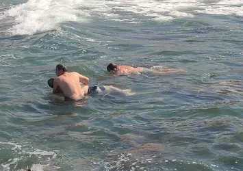 Tatil için geldiği memleketinde boğuldu