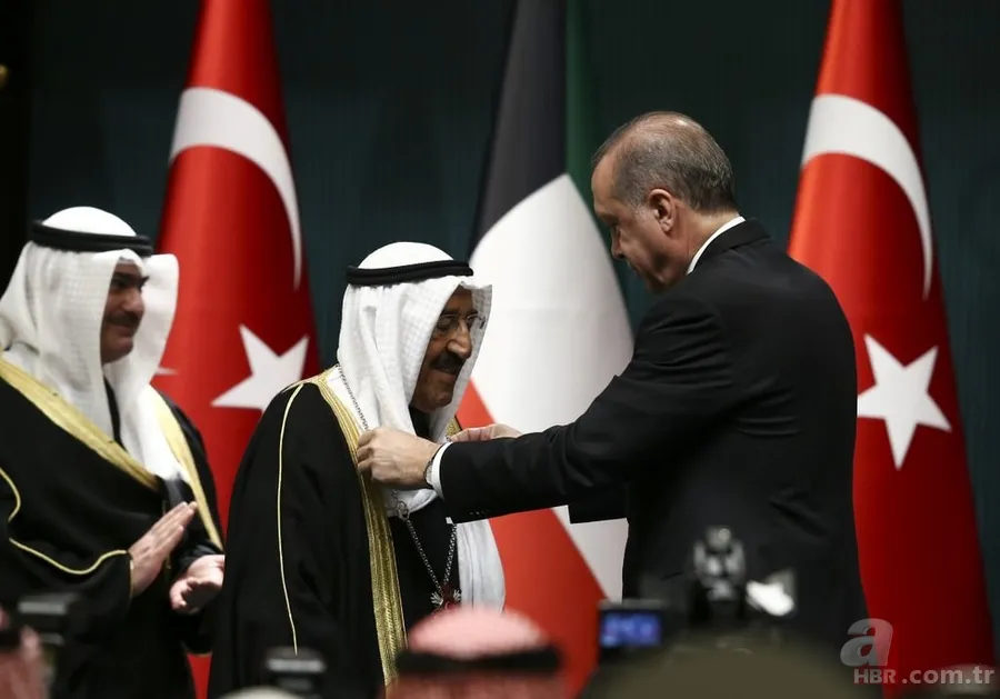 Türkiye-Kuveyt ilişkilerine Devlet Nişanı ve Mübarek El Kabir dopingi 1