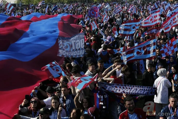 Şampiyon Trabzonspor için Yenikapı’da büyük kutlama