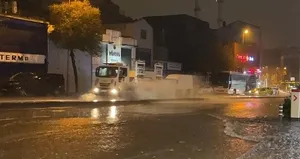 İstanbul sağanak yağışa teslim