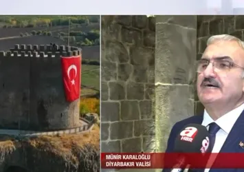 Diyarbakır’ın çehresi yatırımlarla değişti! Diyarbakır Valisi Münir Karaloğlu A Haber'de: Dünyaya buyurun gelin diyeceğiz