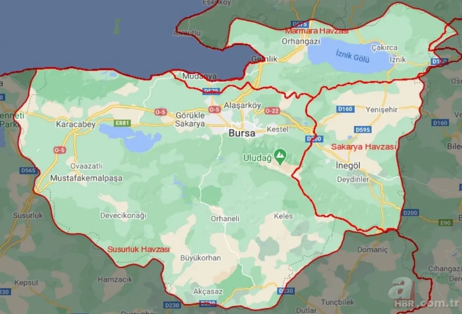 Bursa Diri Fay Hattı Haritası MTA | Gemlik'te fay hattı var mı, nerelerden geçiyor? İşte risk altındaki bölgeler ve ilçeler! 6