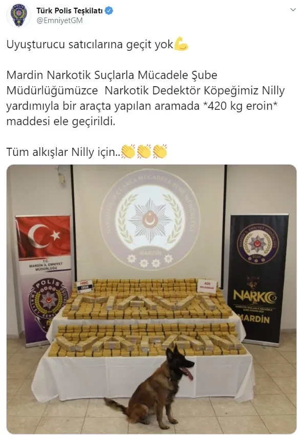 Son dakika: Mardin'de aranan araçta 420 kilo eroin bulundu - 1