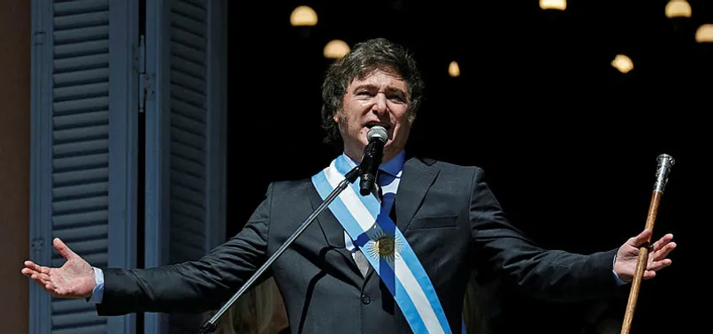 Arjantin'de Milei dönemi! "Deli" lakaplı Yahudi hayranı başkan göreve başladı! Merkez Bankası için cenaze töreni...