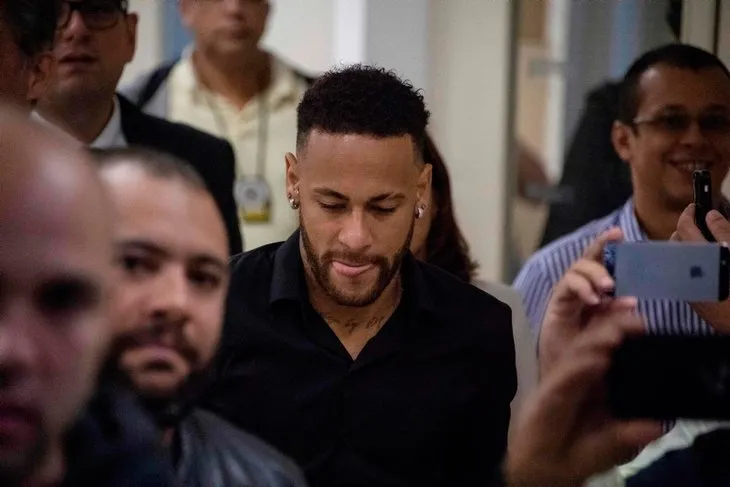 Neymar ifade verdi Sorgulama 2 saat sürdü