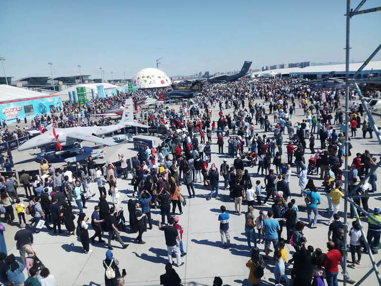 TEKNOFEST'i 1 milyon 720 bin kişi ziyaret etti - 1