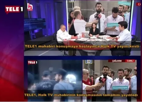Sol medya birbirine girdi! İşte Halk TV ve TELE1’in kavgası| TELE 1 yandaşını topa tuttu: Halk tv’ye rağmen var olmaya da devam edeceğiz
