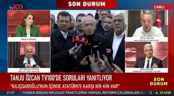 Tanju Özcan’dan olay iddia: Kemal Kılıçdaroğlu’nun içinde ’Dersim Harekatı’ndan dolayı Atatürk’e karşı kin var