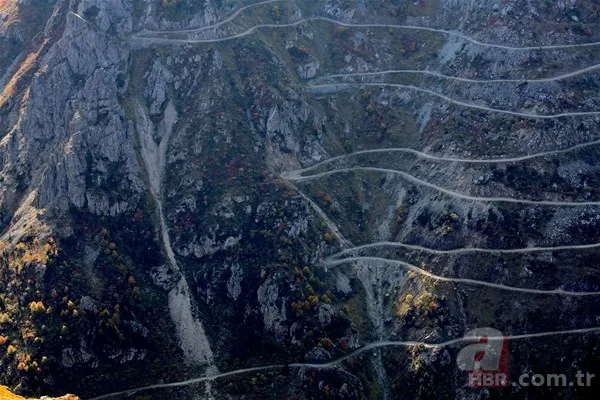Dünyanın en tehlikeli yolu Türkiye'de! Yapımı 132 yıl sürdü 18
