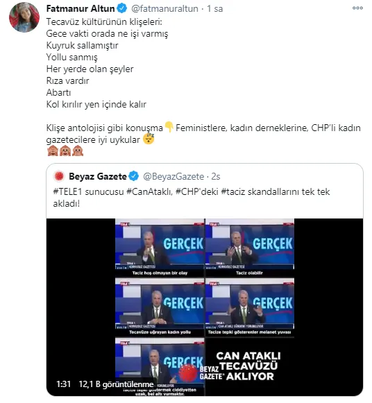 CHP’deki tecavüz skandalını örtme çabası! Can Ataklı’dan skandal sözler: Yollu diye düşünmüş olabilir