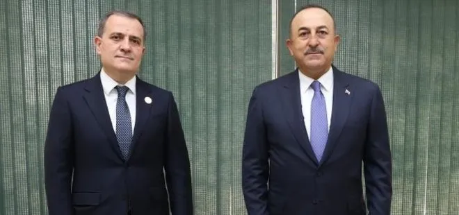Dışişleri Bakanı Mevlüt Çavuşoğlu Azerbaycanlı mevkidaşıyla görüştü