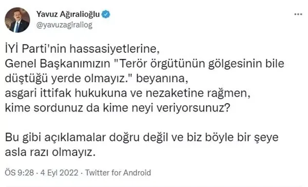 6’lı masada HDP çatlağı: Bakanlık vaadi krizi büyüyor! Gürsel Tekin: Kim bana had bildirecek? Meral Akşener’den rest