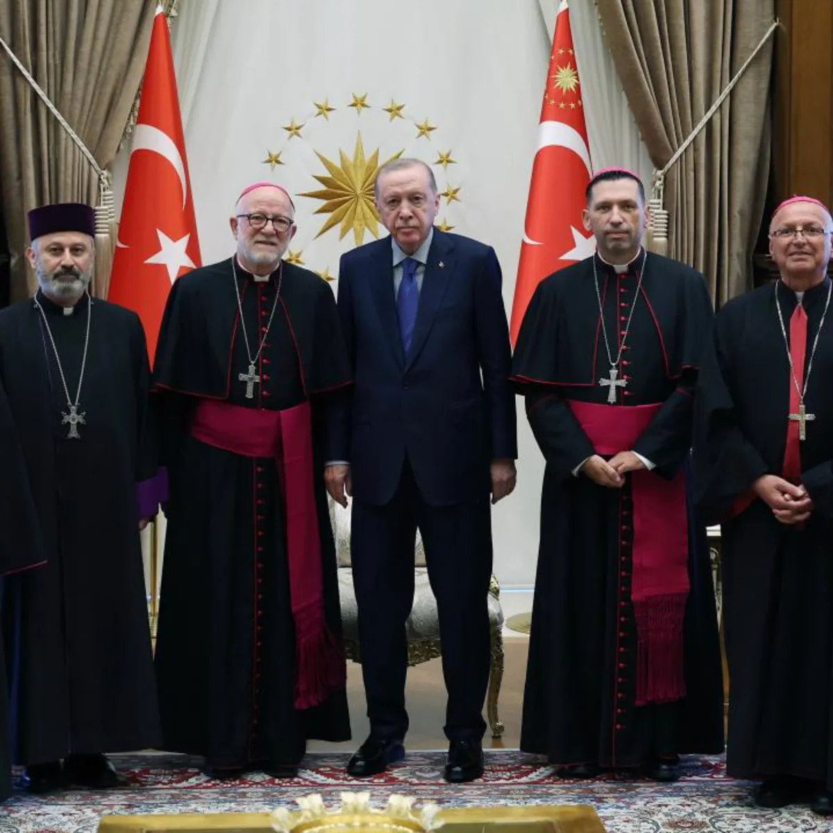 Başkan Erdoğan Türkiye Katolik Episkoposlar heyetini kabul etti
