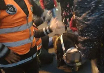 Edirnekapı’da metrobüs yolcuya çarptı