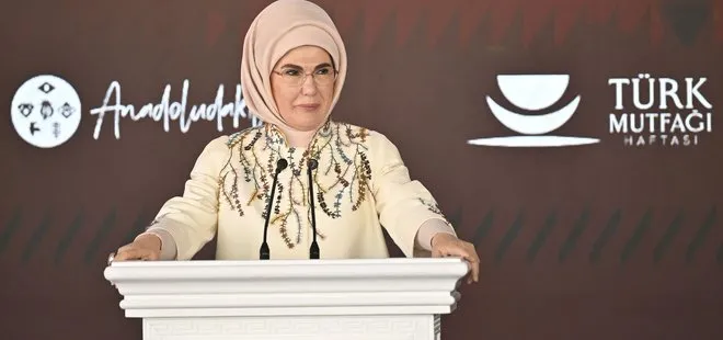 Emine Erdoğan Kapadokya’da yoğurt mayaladı: Bu gelenek kültürümüzün taşıyıcısıdır