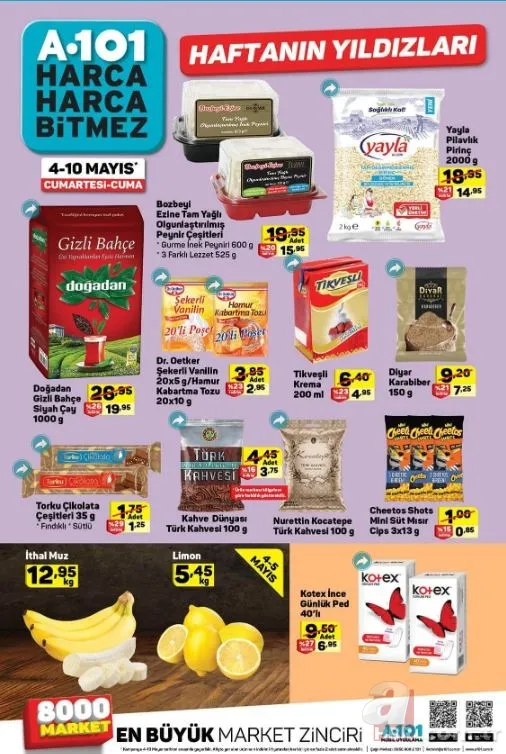 A101 aktüel ürünler kataloğu 9 Mayıs ile dev fırsatlar! A101 indirimli ürünler neler? 7