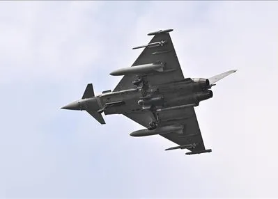 ’Eurofighter’lar Ankara’ya iniş yaptı