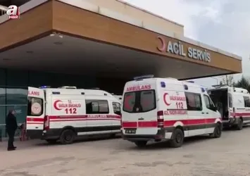 Bursa'da devrilen tırın sürücüsü yaralandı