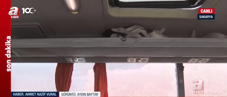 Kuzey Marmara Otoyolu'nda katliam gibi kaza! 7 araç birbirine girdi | A Haber olay yerinde! İşte otobüsün son hali 24