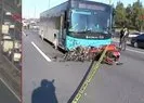 İstanbulda trafiği kilitleyen kaza