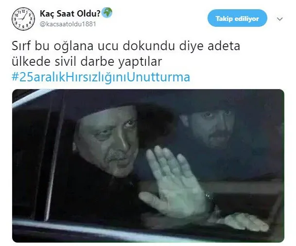 Kaç Saat Oldu hesabının yöneticisi yakalandı