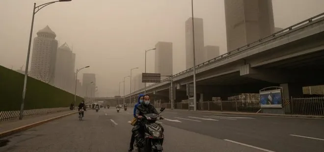 Çin’in başkentinde korkutan olay! Göz gözü görmedi