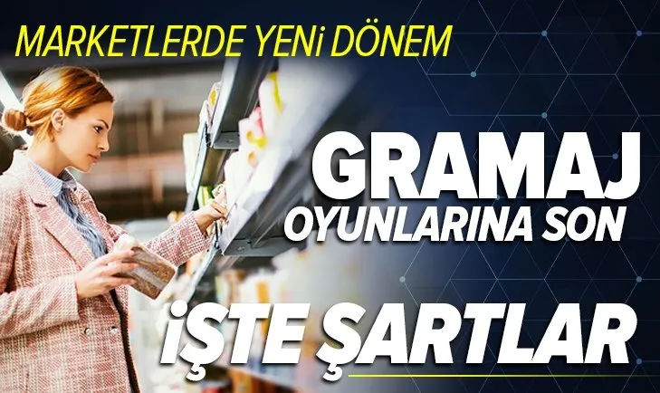 Marketlerde yeni dönem! İşte şartlar