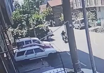 İstanbul'da otele el bombalı saldırı! Korku dolu anlar kamerada