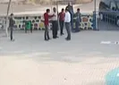 Okul bahçesinde dehşet!