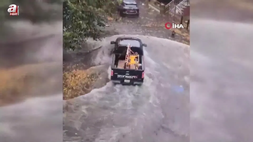 New York’ta şiddetli yağış: 2 ölü