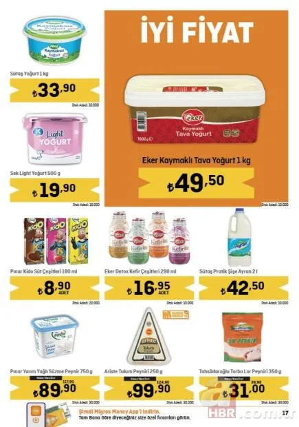 MİGROS 17 Ocak 2024 İndirim Kataloğu! Bu Hafta MİGROS'ta Uygun Fiyatlı Satışa Sunulan Ürünler ve Tam Fiyat Listesi 6