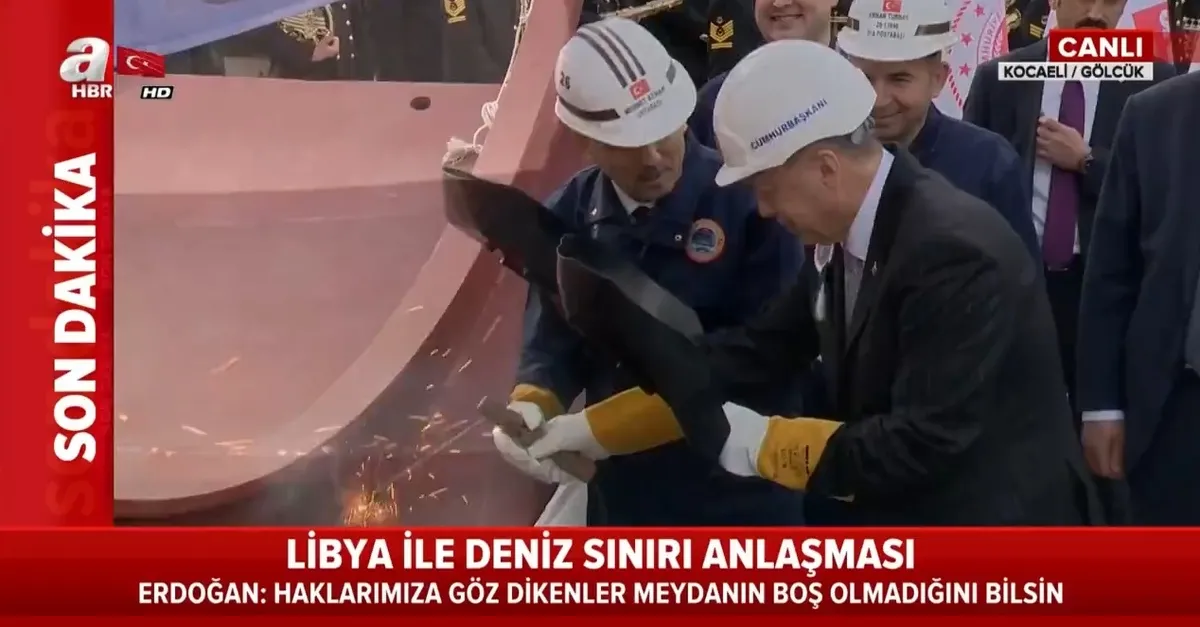 Başkan Erdoğan Seydialireis'in ilk kaynağını attı