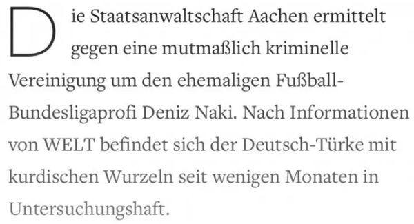 Terör destekçisi futbolcu Deniz Naki hakkında flaş gelişme!