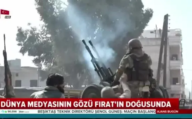 Dünya medyasının gözü Fırat'ın doğusunda