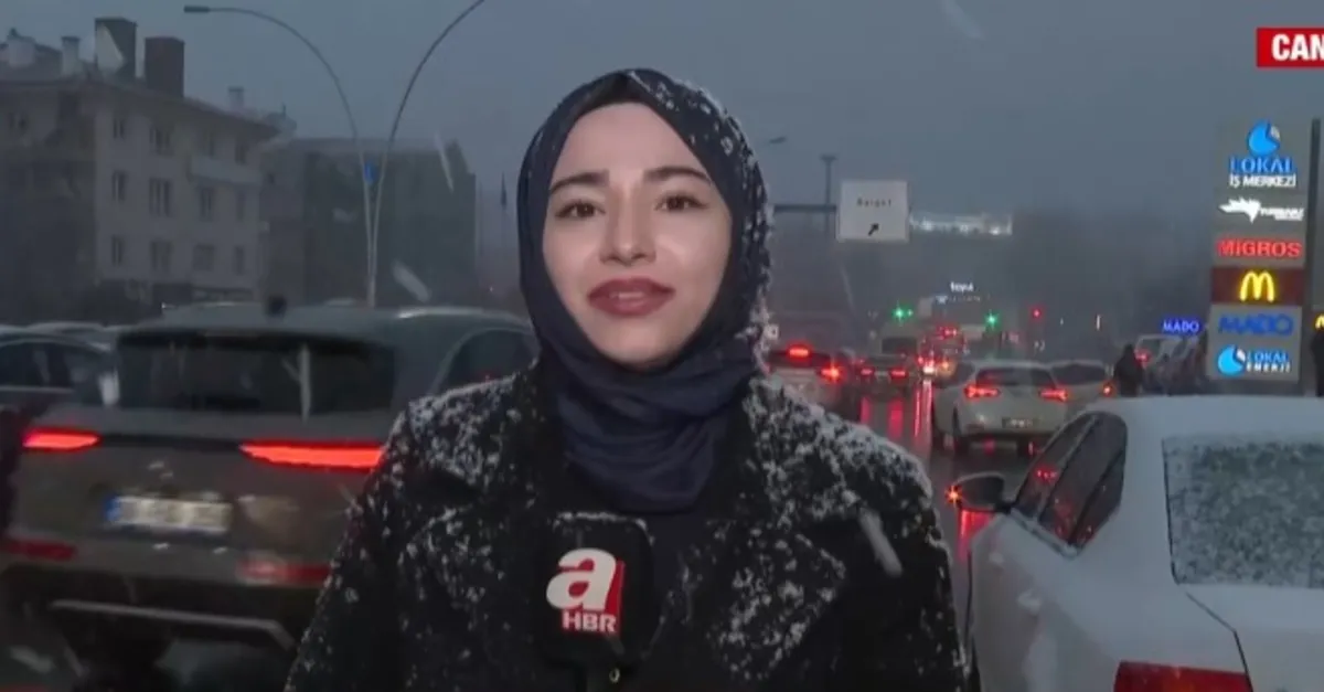 Başkent’te kar yağışı başladı!