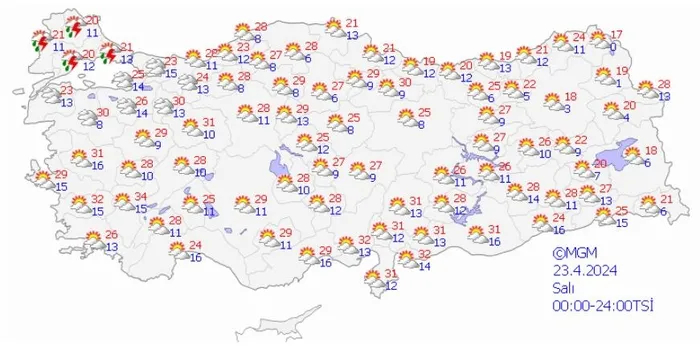 HAVA DURUMU | Meteoroloji İstanbul için saat verdi! Yağış ne zamana kadar sürecek? | 20-24 Nisan 2024