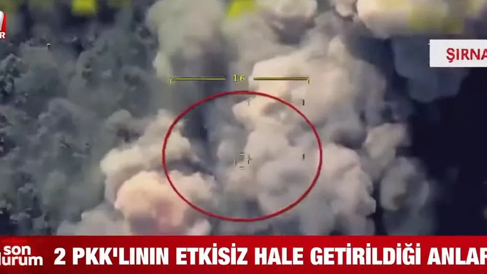 2 PKK’lının etkisiz hale getirildiği anlar