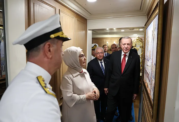 Başkan Erdoğan Savarona yatını ziyaret etti