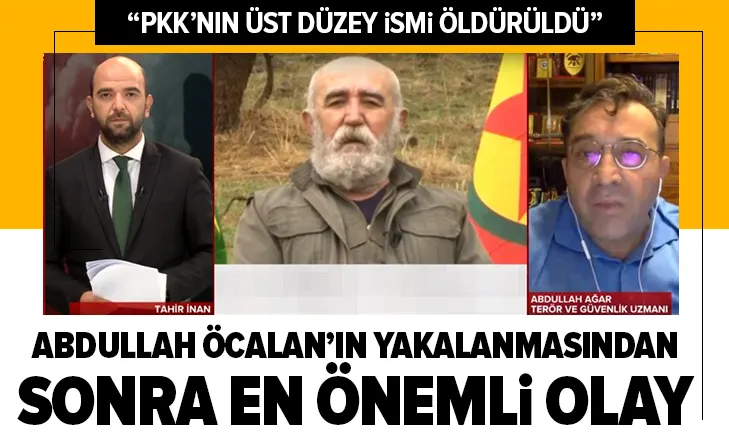 Terör ve Güvenlik Uzmanı Abdullah Ağar: PKK’lı Ali Haydar Kaytan İHA’lar tarafından öldürüldü | Ali Haydar Kaytan kimdir?
