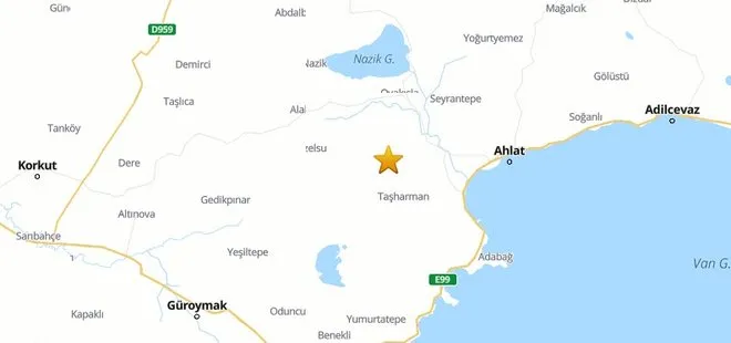 Son dakika: Bitlis’te korkutan deprem | AFAD son depremler