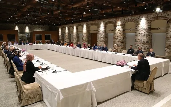 Başkan Erdoğan TÜRGEV heyetini kabul etti