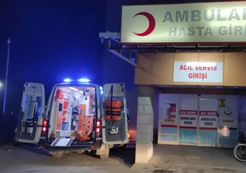 Define ararken patladı