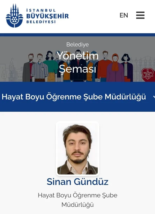 İBB’de üç şubeye bir müdür! Sinan Gündüz’ün 3 ayrı maaş aldığı ortaya çıktı