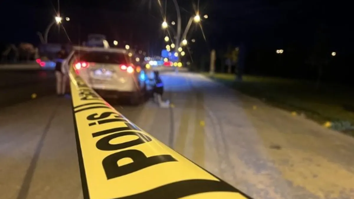 Konya'da araca silahlı saldırı! 1 ağır yaralı