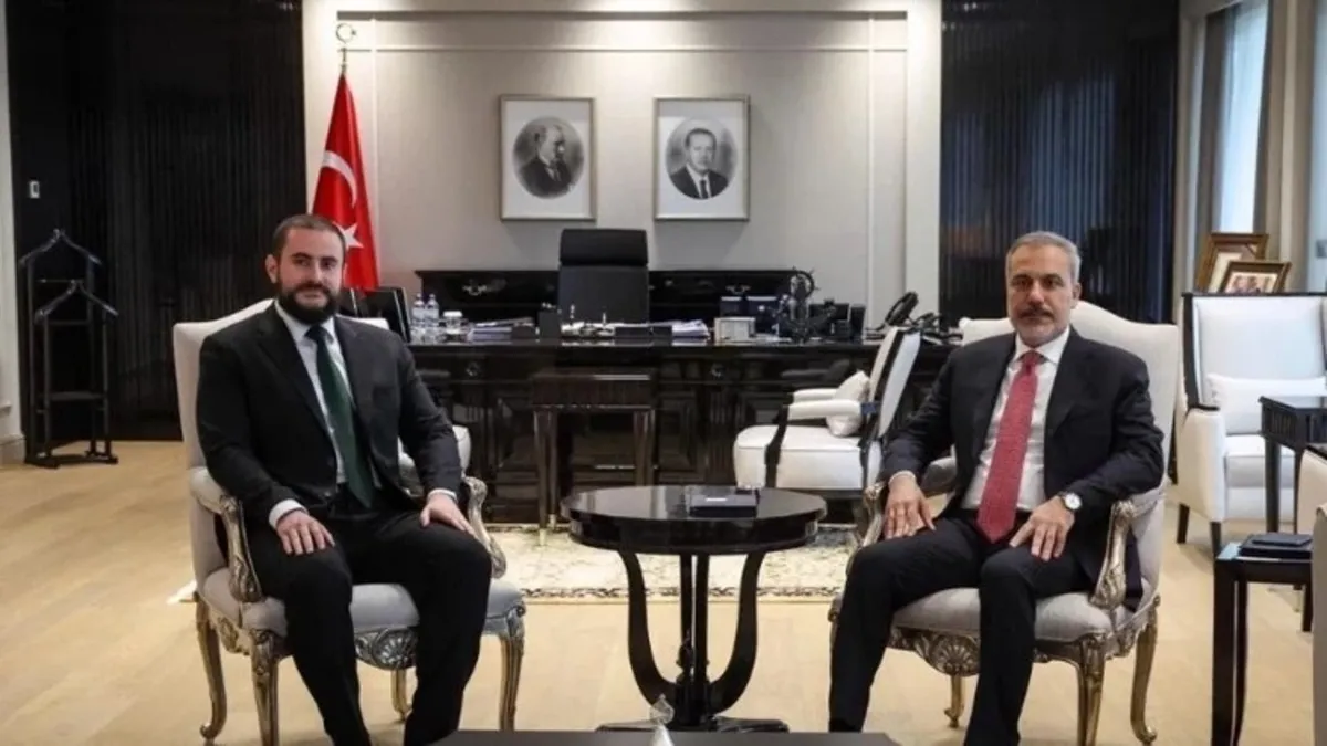 Bakan Fidan Sırbistan Devlet Bakanı Zukorliç ile görüştü