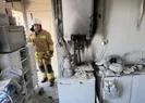 Hatayda konteyner evde korkutan yangın