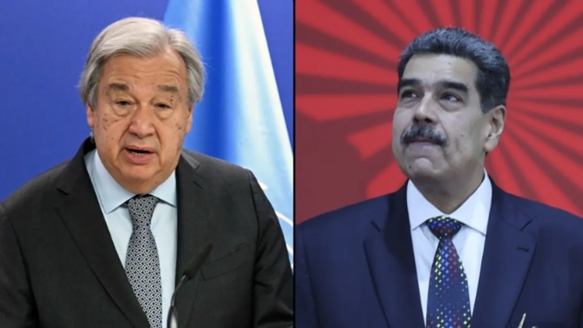 Maduro ve Guterres'ten telefon görüşmesi: Gündem ABD-Venezuela hattındaki gerilim