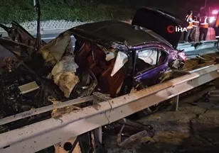 Kağıthane’de feci kaza: 1 ölü, 2 yaralı