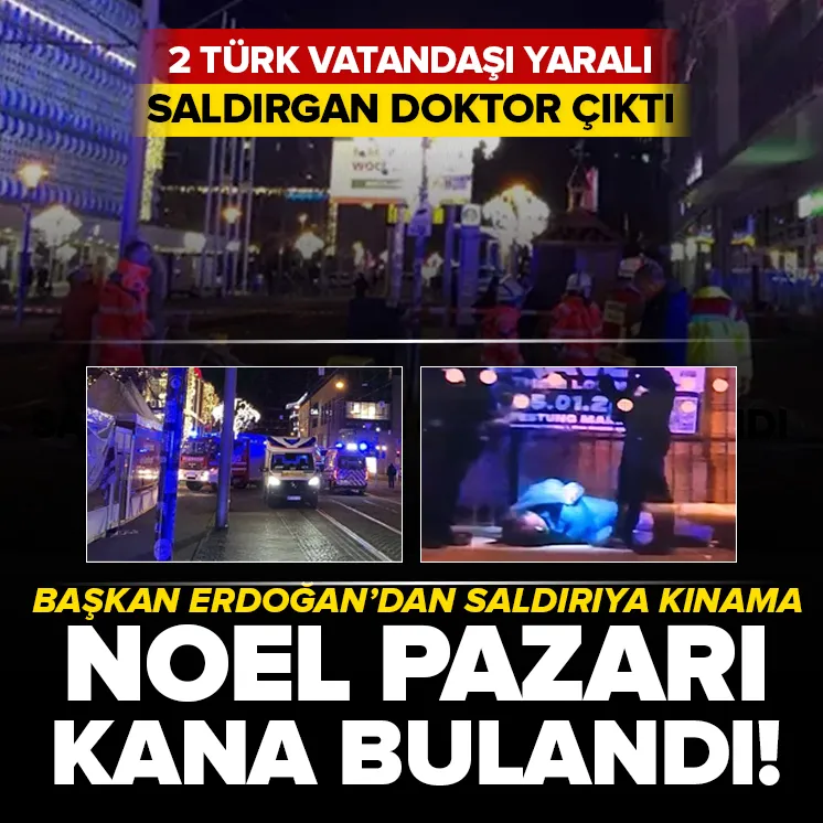 Almanyada Noel pazarına saldırı!